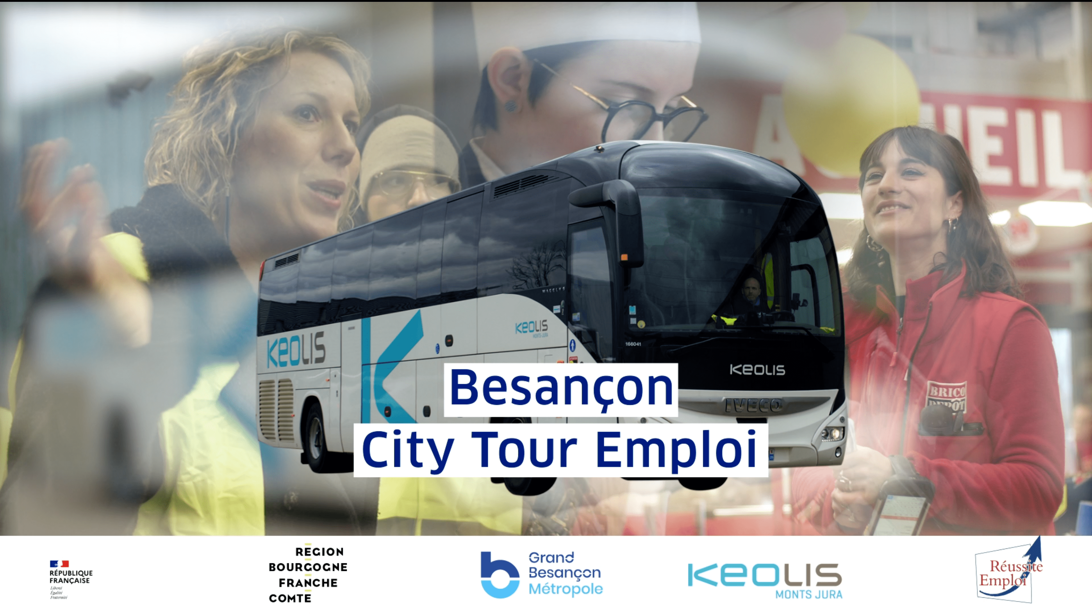 Besançon city tour emploi recrutement recherche industrie cuisine bus transport vente