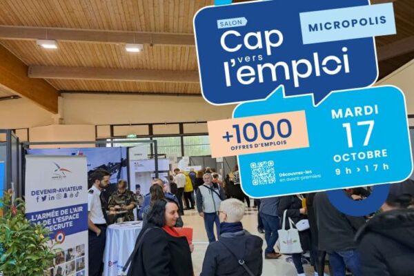salon cap vers l'emploi 17 octobre 2023 Micropolis emploi recrutement formation Besançon